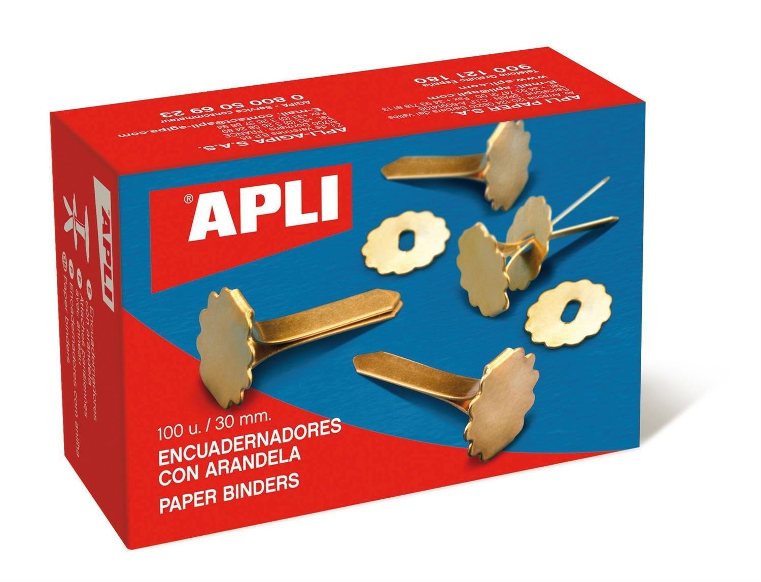 APLI 12577 Box of 100 18 mm