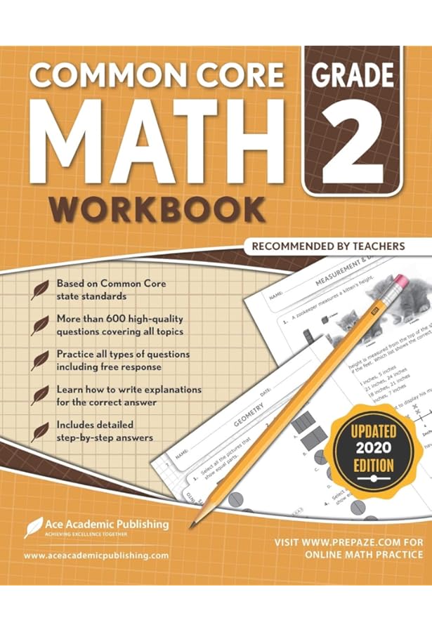 2nd grade Math Workbook: CommonCore Math ... - Amazon.com