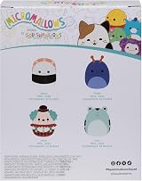 Squishmallows Micromallows 4-Pack Solenn Sushi Dear Frog Preeti Slug view 8