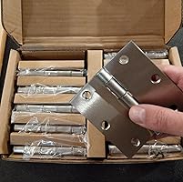 3.5" Square Corner Door Hinges photo review