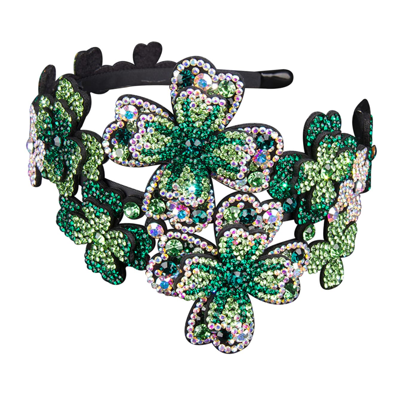 Lurrose Womens Headbands Flapper Headband 1920s Headpiece Rhinestone for Women Womens