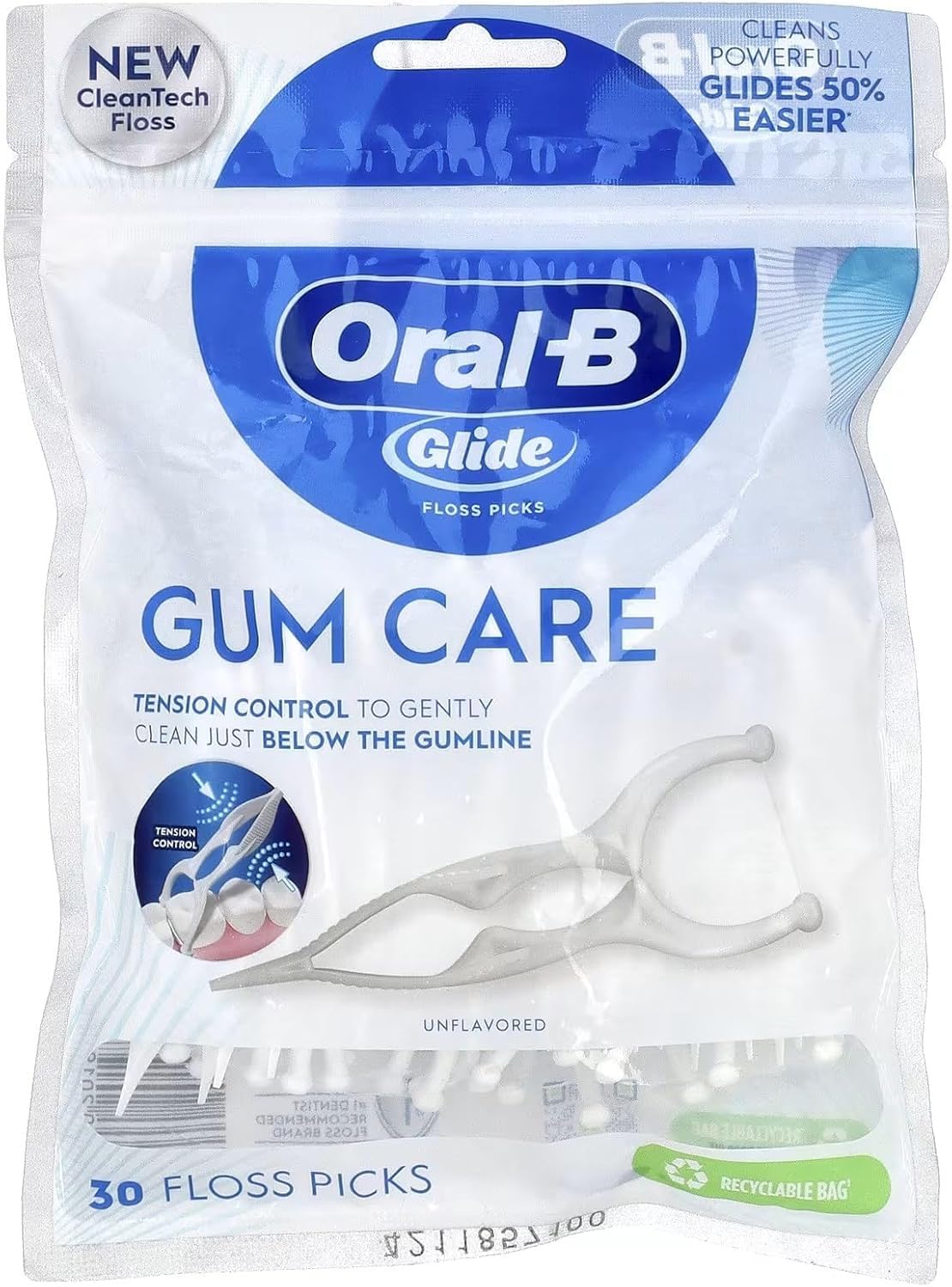 Glide Pro-Health Clinical Protection Floss Picks - 30 Count