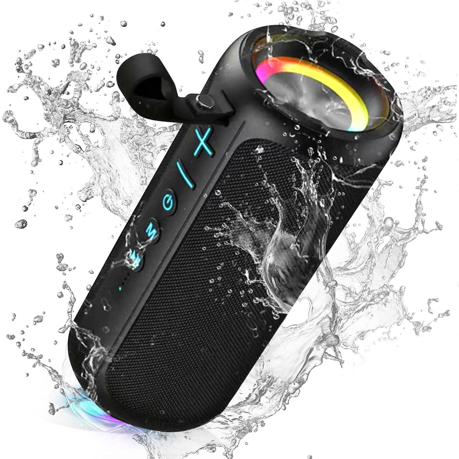 Photo 1 of ZZA Wireless Speaker with HD Sound, Portable Wireless, IPX6 Waterproof, Up to 6H Playtime, TWS Pairing for Home / Party / Outdoor / Beach, Electronic Gadgets, Birthday Gift