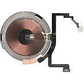 Risidamoy Flash Light NFC Wireless Charging Cable Replacement for iPhone 14 | NFC Chip Wireless Charger Panel Coil Sticker Flex Cable Repair Flashlight Part Fix Replace for iPhone14 with Metal Bracket