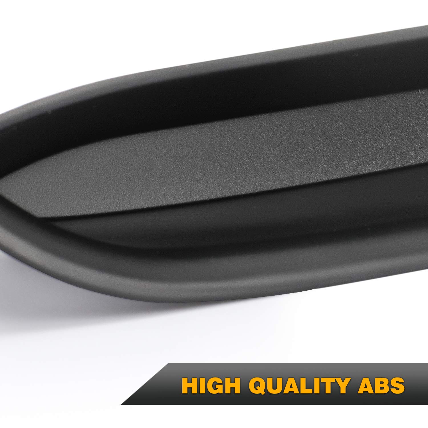 Seven Sparta Grab Tray Passenger Organizer Storage Tray Accessories for Jeep Wrangler JK&JKU 2011-2018, Black