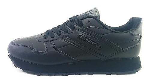 J`Hayber Calino Zapatilla Casual Moda Hombre Classica Negra (42 EU)