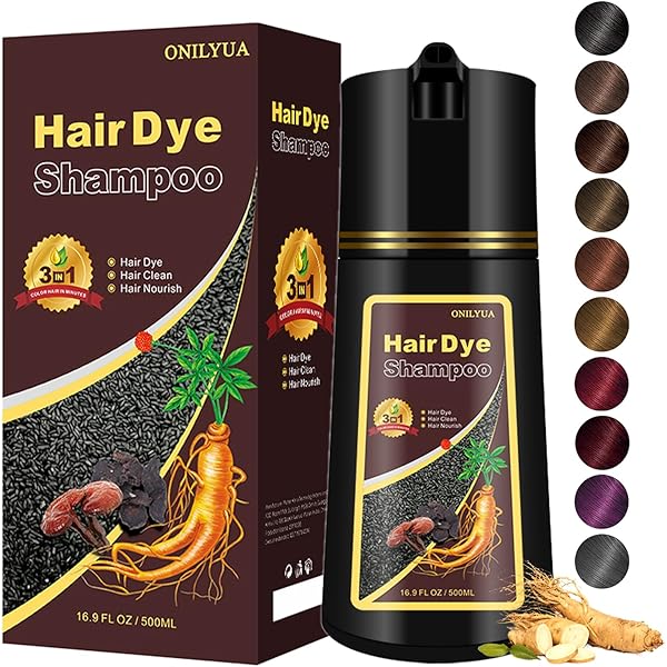 Amazon.com : Agthyuve Dark Wine Red Hair Dye, Hair Dye Shampoo for