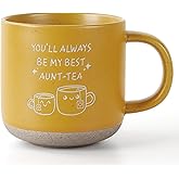 Aunt Gift Ideas Aunt-Tea Mug - Birthday Gifts for Women Auntie Best Ever Gifts Christmas Gift Ceramic Coffee Mug 12.8oz