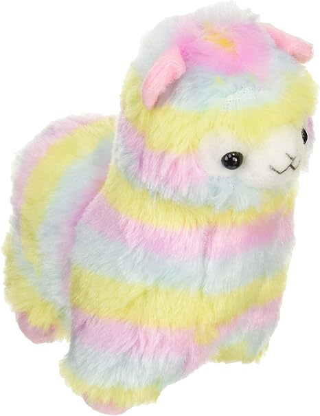 Amazon アルパカッソぬいぐるみ レインボー ぬいぐるみ おもちゃ