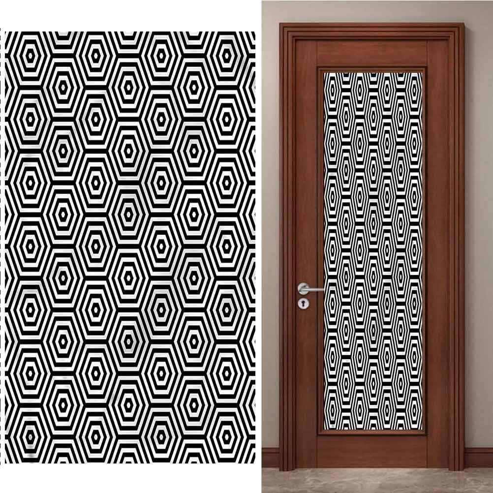 Amazon.com: 3D Door Stickers DIY Home Decor Decals, Contemporary ...