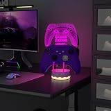 CoolGift Mart LED Headset Controller Stand 16 Colors 3D Gamepad Holder USB AAA view 6