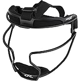 Rawlings | HI-VIZ Ultra Softball Fielder's Mask | Black/White | Adult & Youth Sizes