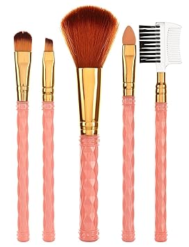 HILARY RHODA Professional Make-Up Brush Set - Pack of 5