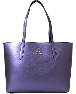 coach f31535 leather avenue tote