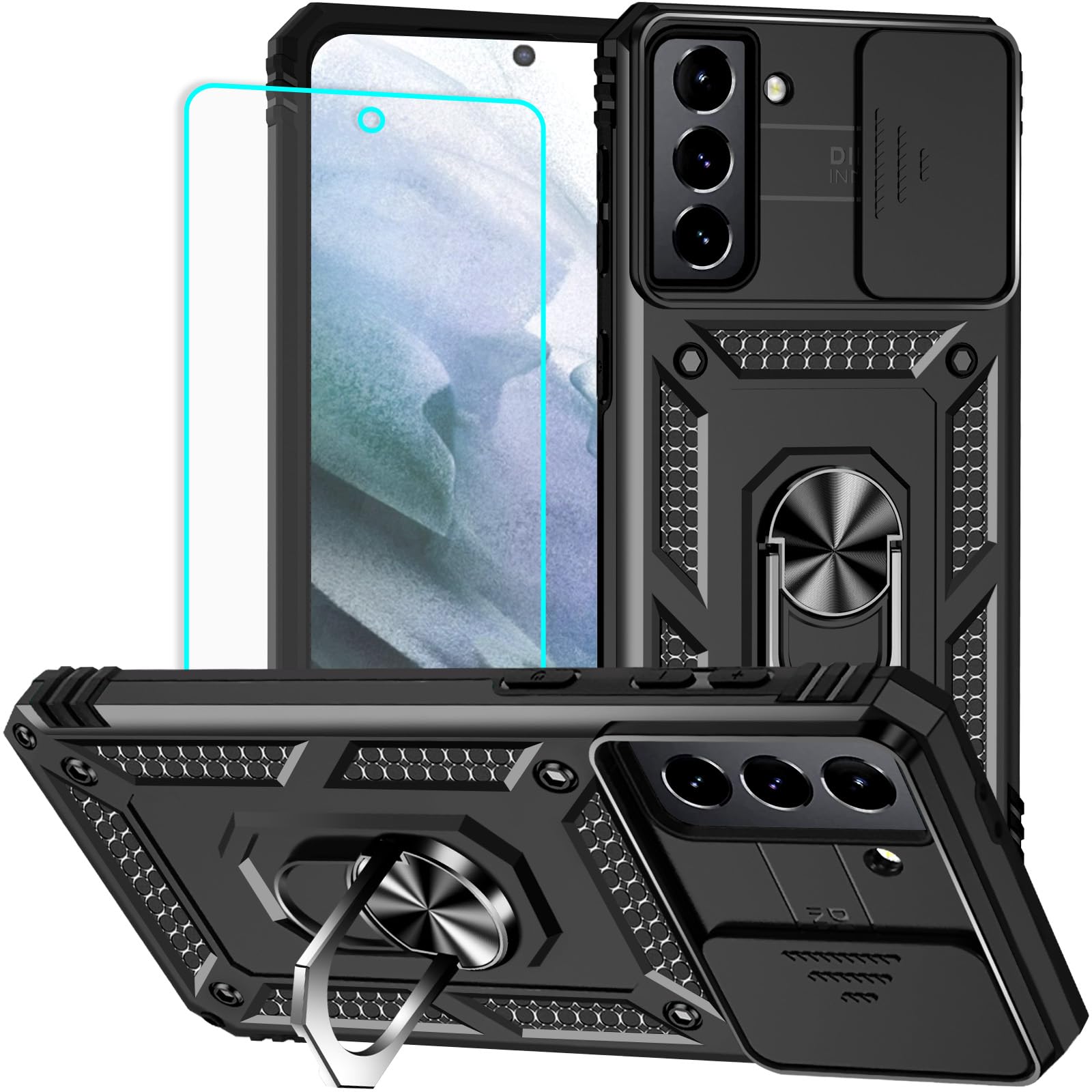 HNHYGETE for Galaxy S21 Case with Screen