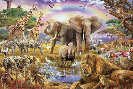 puzzles de animales para adultos