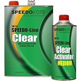 Speedokote Clear Coat 2K Acrylic Urethane, SMR-1150/1102-Q 4:1 Gallon Clearcoat Medium Kit.