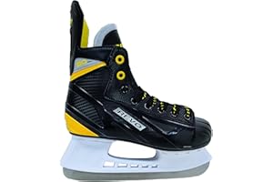 SOFTMAX REVO - Ice Hockey Skates for Men - Light, Comfortable and 1 Piece Protective Boot for Ice Hockey and Skating