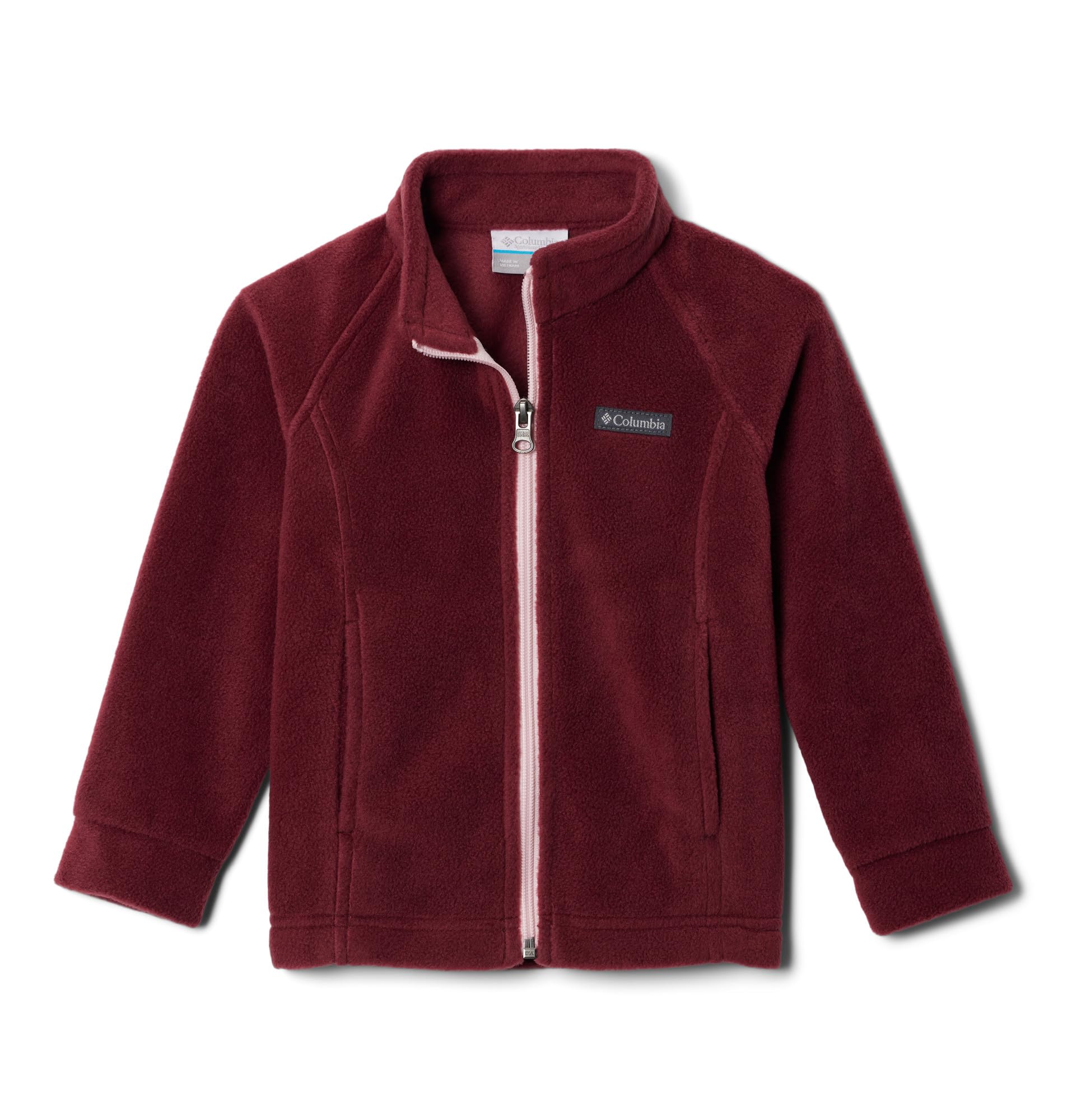 Columbia Youth Benton Springs Fleece Jacket, Rich Wine, 6/12 Image Columbia Youth Benton Springs Fleece Jacket, Rich Wine, 6/12 Image