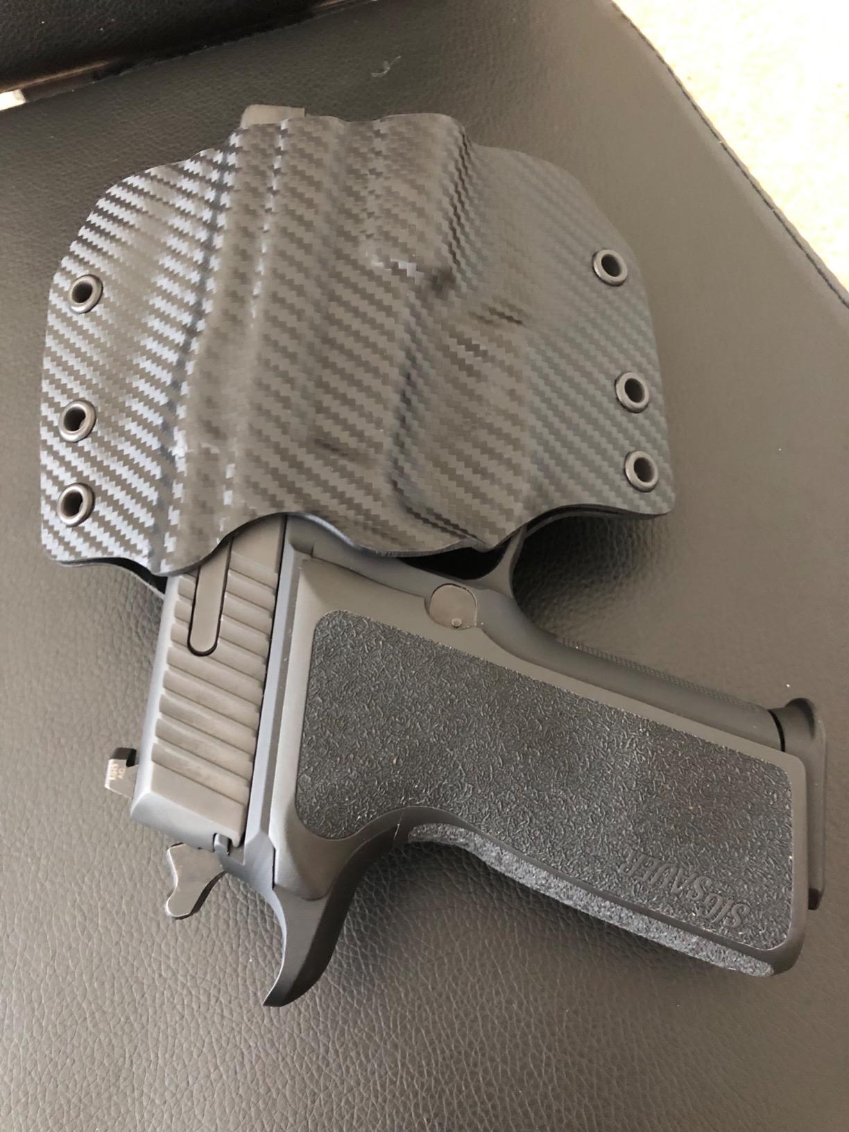 OWB Carbon Fiber Black Outlaw Holsters