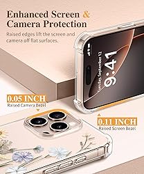 GVIEWIN for iPhone 16 Pro Max Case with Screen