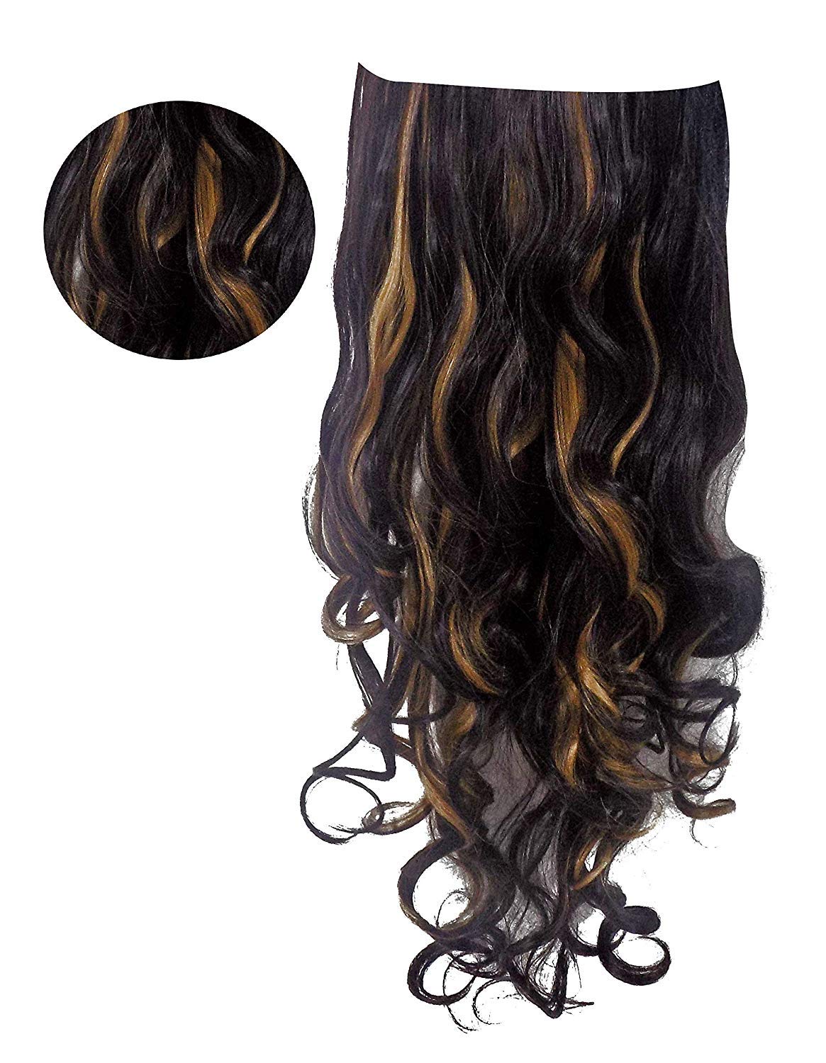 Inaaya Clip In Synthetic Curly Extension For Hair Styling