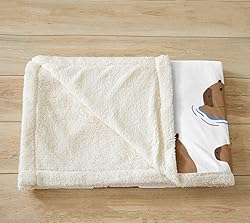 Capybaras Fuzzy Blanket Throw 50"x60" Cute Animals