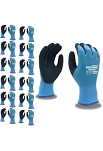 Cordova 3988 Thermal Latex Gloves, Extra Gripping Power