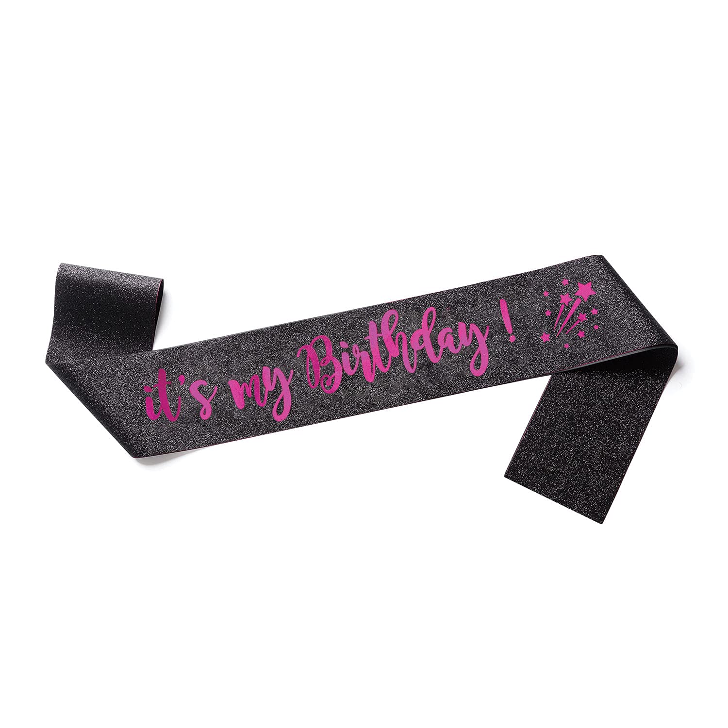 OMISS It's My Birthday - Sash - Be The Most Beautiful for Your Birthday (Glitter Black) …