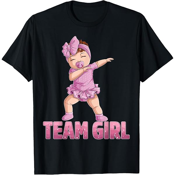Amazon.com: It's A Girl! Gender reveal girl T-Shirt : Clothing