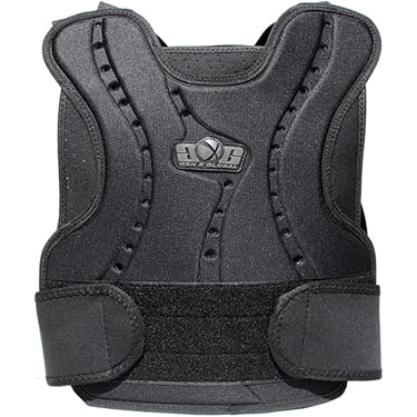 Maddog Sports Paintball Airsoft Padded Chest Protector – Black (Used, Authorized Dealer)