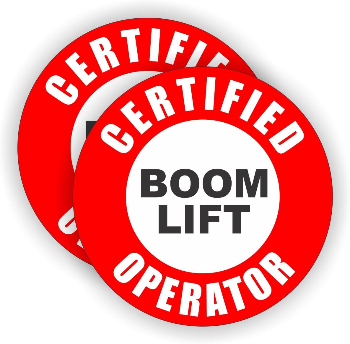 Facility Maintenance & Safety Authorized Boom Lift Operator Hard Hat