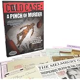 ThinkFun Cold Case: A Pinch of Murder &ndash; A Murder Mystery Game in a Box for Ages 14 and Up