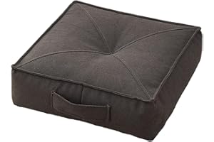 Chair Seat Cushion Extra Thick 16x16x6 Cloth Square Chair Cushions with Handle Waterproof Booster Seat for Office Home Classr