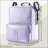 Staveley Wheelchair Bag Purple | Wheelchair Backpack Back of Chair view 2