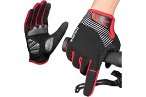COFIT Anti-Slip Cycling Gloves for Men Women, Touchscreen Breathable Gloves Mountain Bike Gloves for BMX ATV MTB Riding, Road Racing, Bicycle, Climbing, Boating