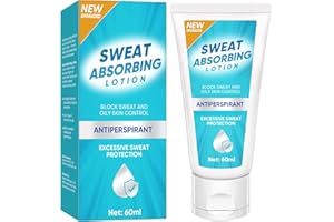 HANASCAR Face Antiperspirant, Face Sweat Blocker, Face No Sweat Lotion, Oily Skin Control, Anti Sweat for Men & Women, 60ml