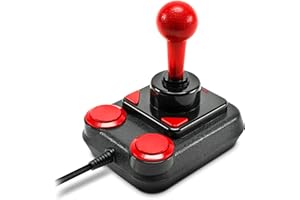 SPEEDLINK SL-650212-BKRD Competition PRO EXTRA USB Joystick - Anniversary Edition, Retro-Arcade-Stick, schwarz-rot