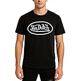 Von Dutch Vintage Graphic Tees for Men and Women - Unisex Y2K Clothes Classic Retro Streetwear Shirts (Sizes: S-XL)