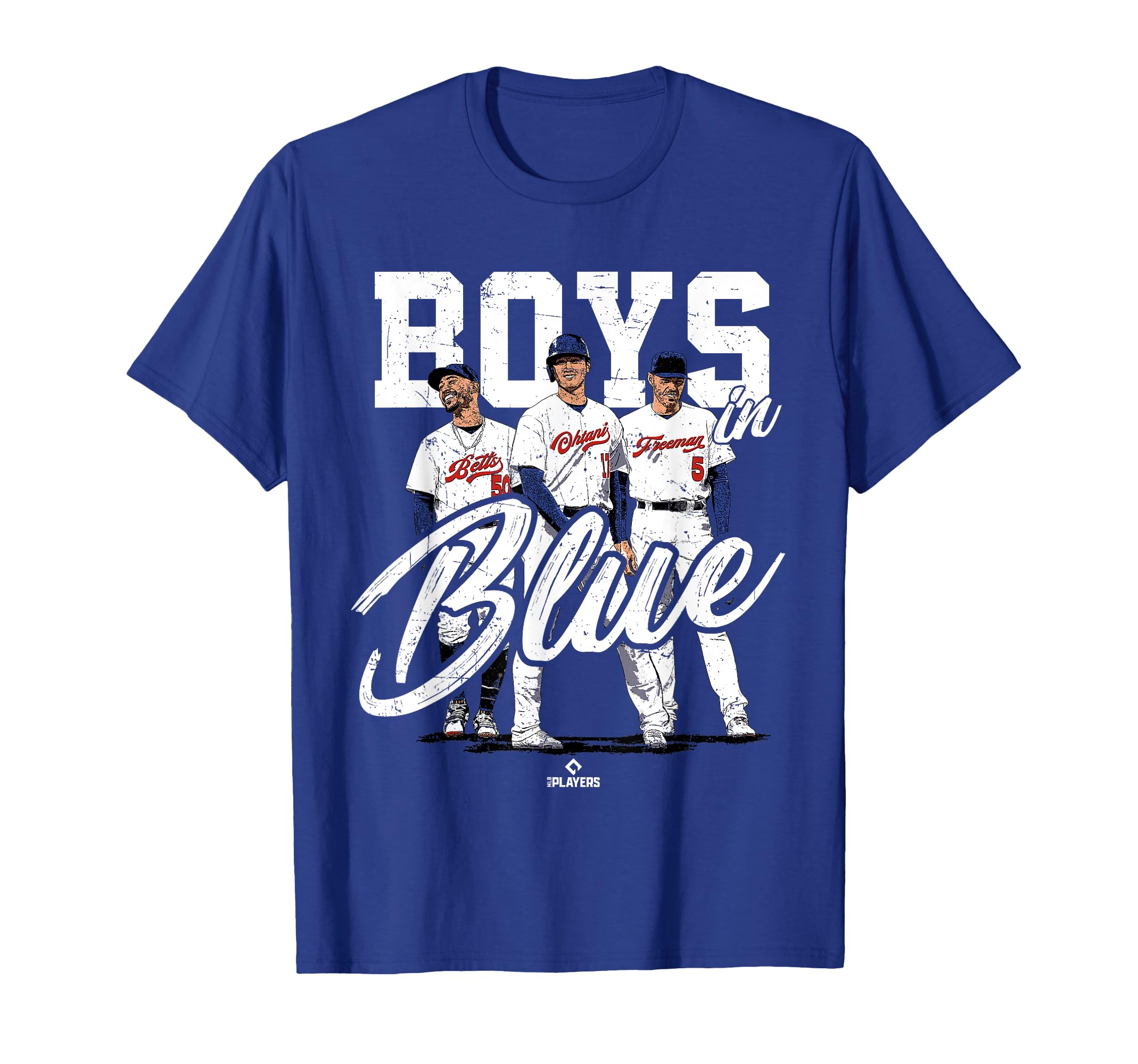 License Champs Ohtani, Betts, Freeman | LA Baseball MLB Player | MLBOHT3001 T-Shirt