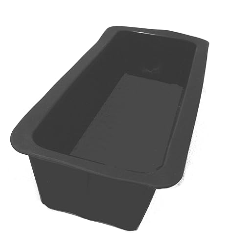 Extra Große Kastenform, 29,5 cm x 11cm x 6,5 cm, strapazierfŠhiges Silikon mit Antihaftwirkung, 10 Jahre Garantie