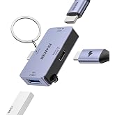 BENFEI USB C to HDMI 4K@60Hz, 10Gbps USB-A, 100W Power Delivery Compatible with iPad Pro, MacBook Pro/Air, iMac, iPhone 16/15 Pro/Pro Max, XPS, Thinkpad and More