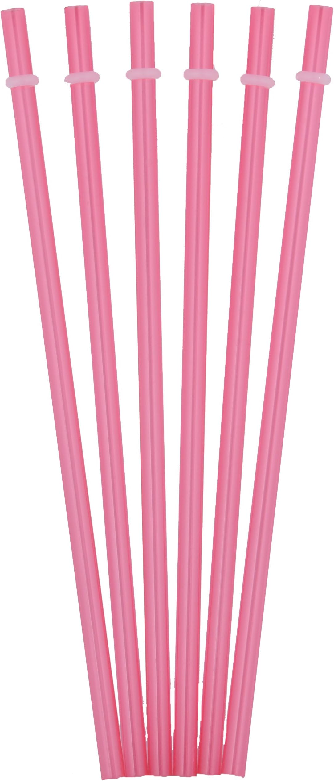 Reusable Drinking Straws 6 Piece | BPA Free | Fits Tervis, Signature & Other Tumbler Brands Straws