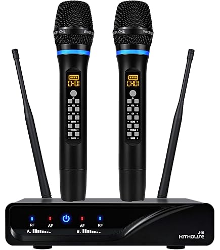 Amazon.com: ZERFUN 4 Channel Rechargeable Wireless