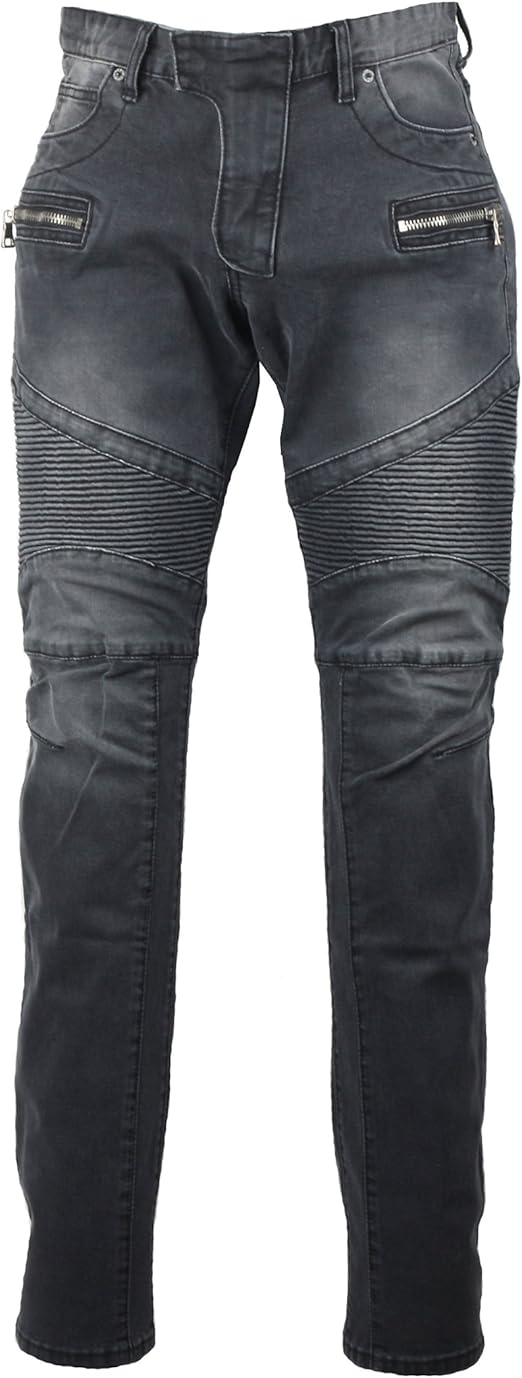 biker denim jeans size 46