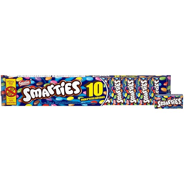 SMARTIES SNACK SIZE, 10X10G
