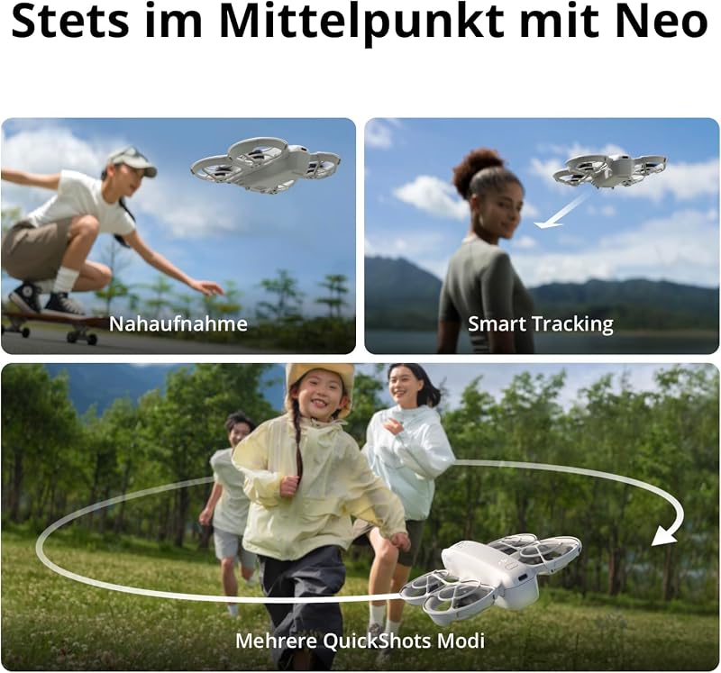 Neo, Minidrohne mit 4K UHD-Kamera für Erwachsene