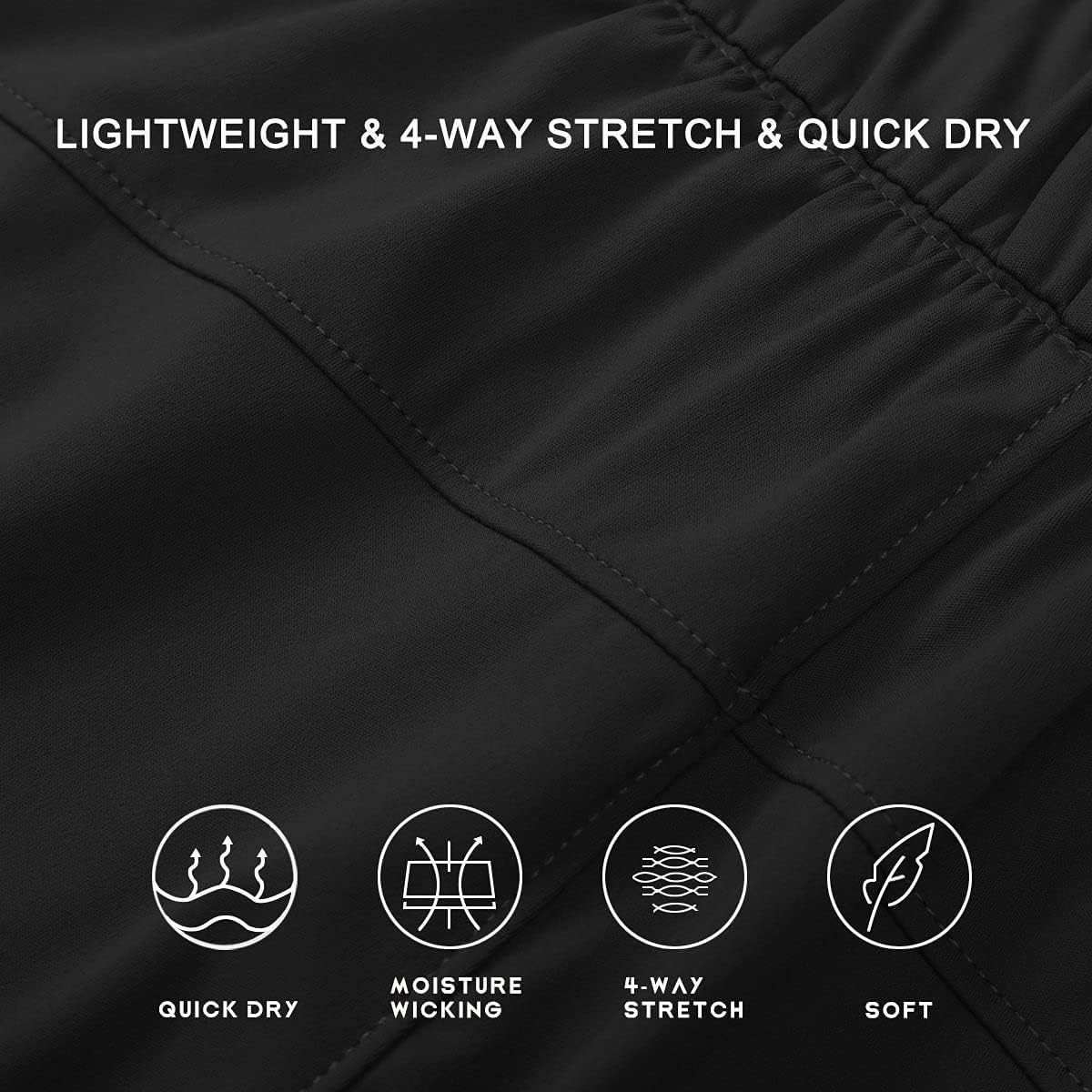 Willit Women's Lounge Sweatpants Golf Travel Pants 7/8 Casual Joggers Stretch Comfy On The Fly Pants: Clothing
