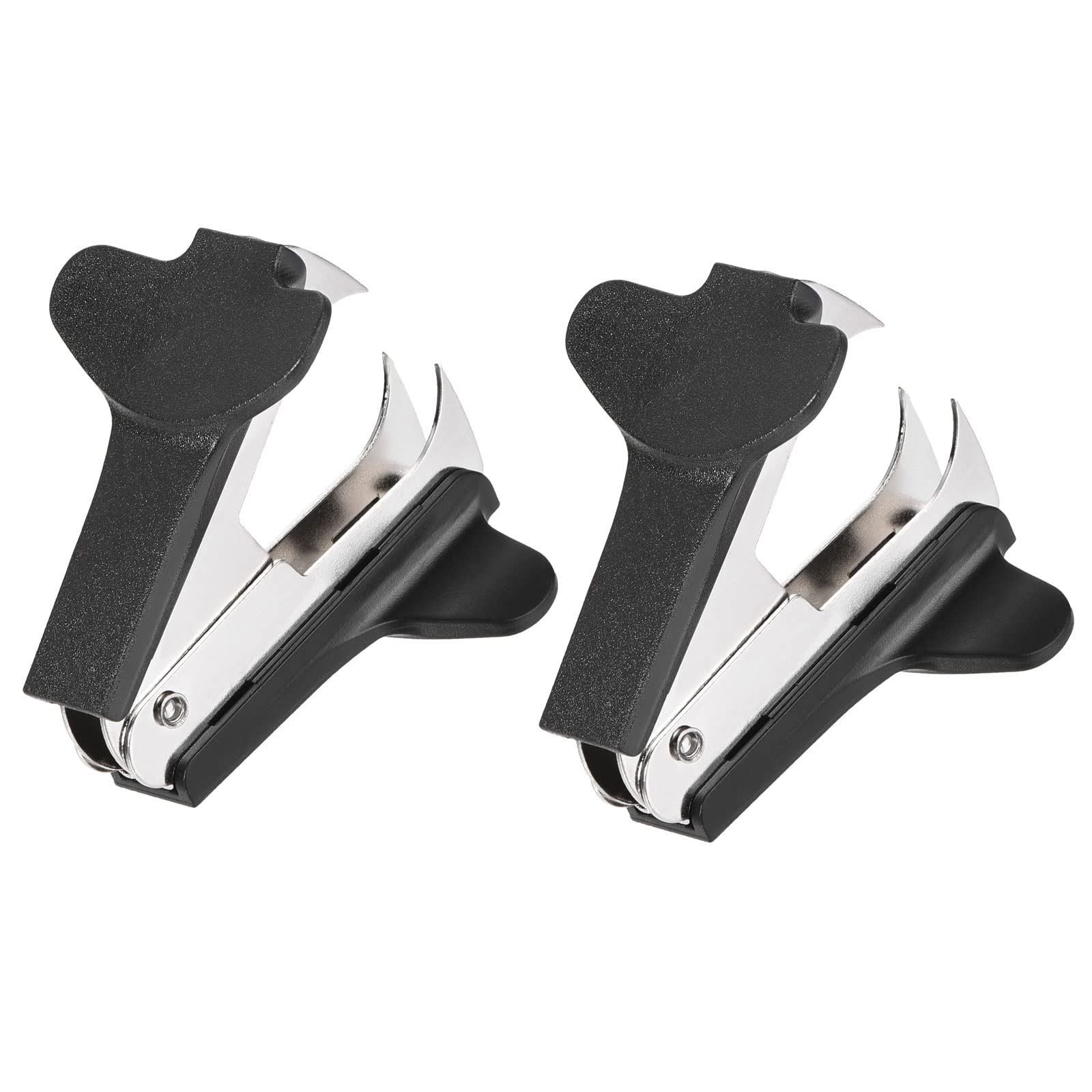 YOKIVE 2 Pcs Staple Remover, Office Staplers Puller | Easily Remove Staples Great for Office Home Desktop Accessories (Black)