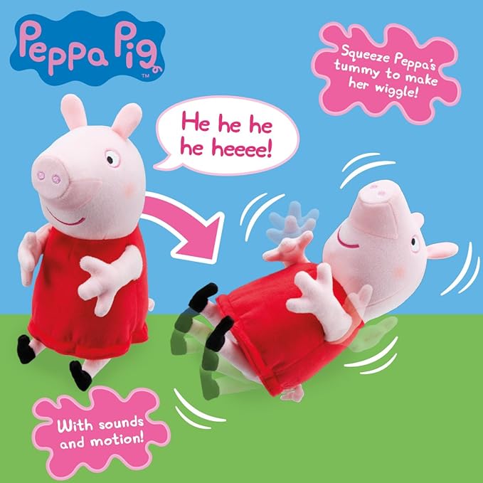 laughing peppa pig toy
